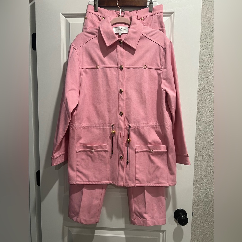 St John Sport Cinch Waist Jacket and Pant - Picture 1 of 8